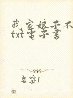 我家娘子不对劲txt电子书