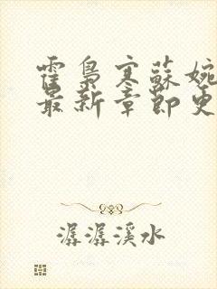霍枭寒苏婉小说最新章节更新列表封面
