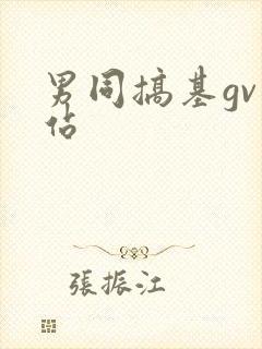 男同搞基gv网站