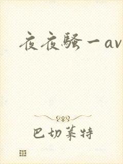 夜夜骚一av
