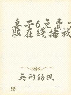 妻子6免费完整版在线播放电视剧