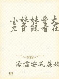 小妹妹爱大棒棒免费观看在线电视剧封面