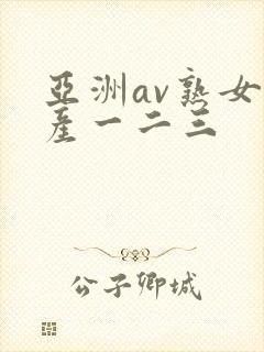 亚洲av熟女国产一二三