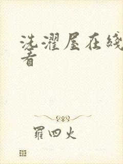 洗濯屋在线免费看