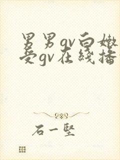 男男gv白嫩小受gv在线播放视频网址