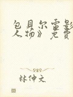 包贝尔电影《大人物》免费观看封面