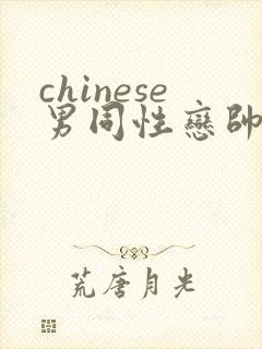chinese男同性恋帅哥互操网站