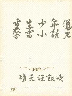 重生少年猎美赵馨雷小说免费阅读全