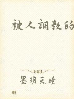 被人调教的娇妻封面