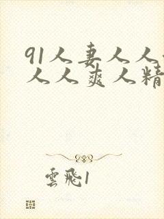 91人妻人人澡人人爽人精品