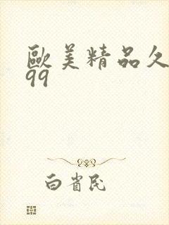 欧美精品久久久99