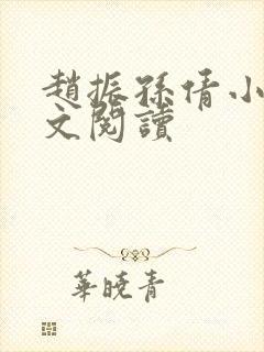 赵振孙倩小说全文阅读封面
