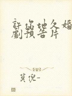 许你地久婚长短剧预告片