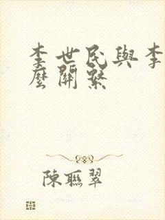 李世民与李治什么关系