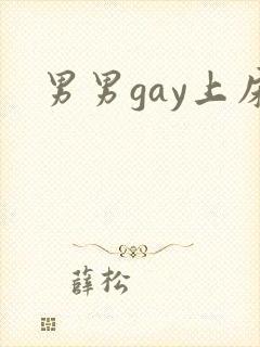 男男gay上床封面