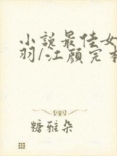 小说最佳女婿林羽/江颜完本