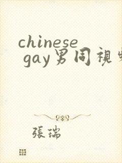 chinese gay男同视频