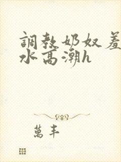 调教奶奴羞辱喷水高潮h