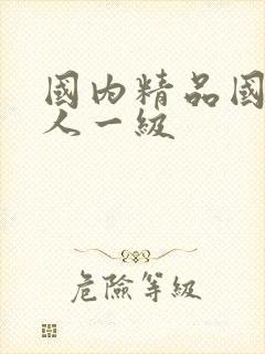 国内精品国产成人一级