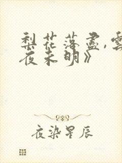 梨花落尽,云散夜未明》