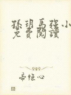 孙玥马强小说 免费阅读