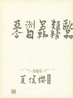 亚洲另类欧美综合日韩精品