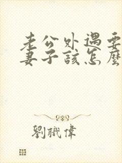 老公外遇要离婚妻子该怎么办
