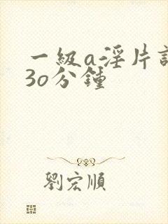 一级a淫片试看3o分钟