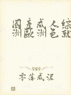 国产成人综合亚洲欧洲色就色封面