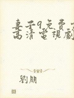 妻子9免费完整高清电视剧在线观看