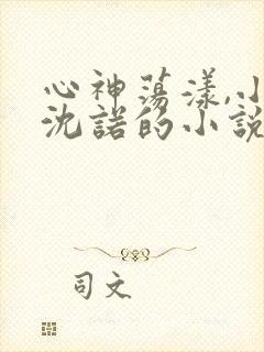 心神荡漾,小斌沈诺的小说免费阅读封面