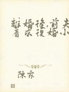 离婚后,前夫哭着求复婚小说全文在线阅读