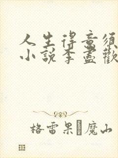 人生得意须尽欢小说李尽欢封面