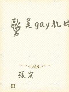 欧美gay肌肉男封面