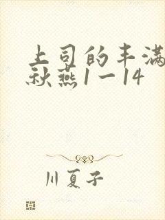 上司的丰满人妻秋燕1一14封面