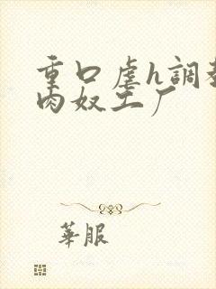 重口虐h调教h肉奴工厂