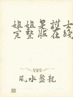 姐姐是护士高清完整版在线