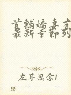 首辅娇妻有空间最新章节列封面