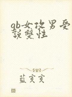 gb女攻男受小说双性