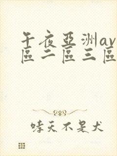午夜亚洲av一区二区三区