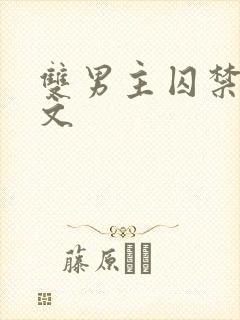 双男主囚禁调教文封面