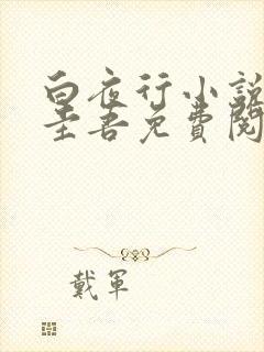 白夜行小说东野圭吾免费阅读全文