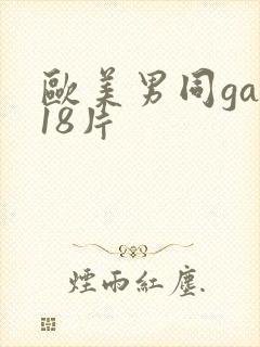 欧美男同gay18片