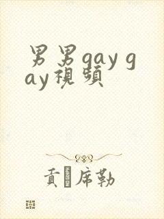 男男gay gay视频