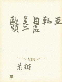 欧美日韩亚洲视频二区