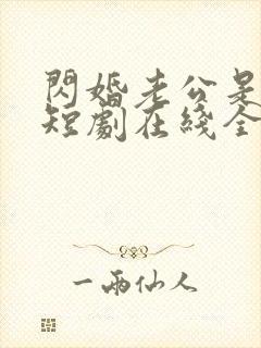 闪婚老公是总裁短剧在线全集封面