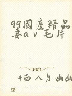 99国产精品人妻aⅴ毛片