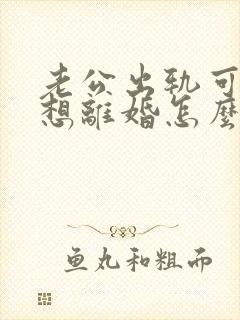 老公出轨可我不想离婚怎么办封面