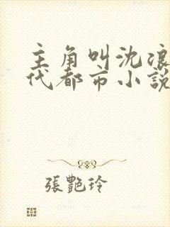 主角叫沈浪的现代都市小说封面