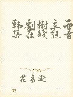 韩剧树立而死全集在线观看免费